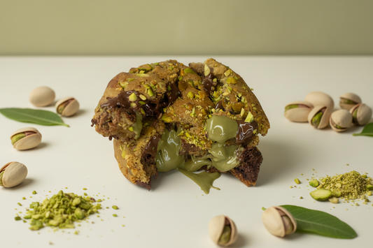 Pistachio chocolate chip cookie