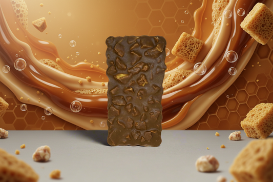 Honeycomb toffee chocolate/ chocolat tire-éponge