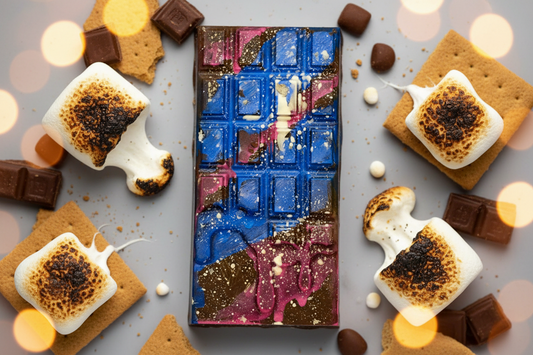 S’mores chocolate/ s’mores au feu de camp