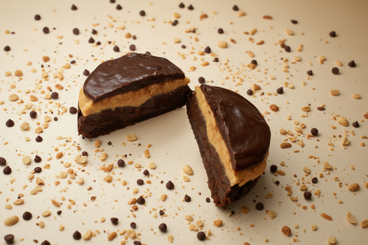 Buckeye brownie cookie