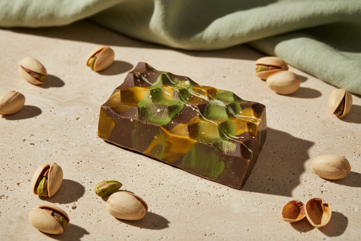 Crunchy pistachio / pistaches croquantes