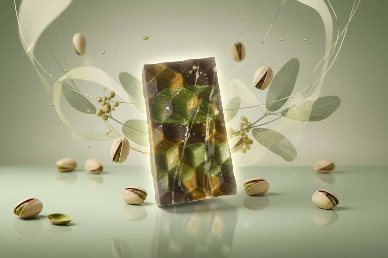 Crunchy pistachio / pistaches croquantes