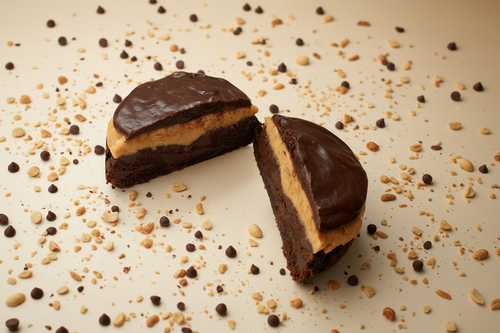 Buckeye brownie cookie