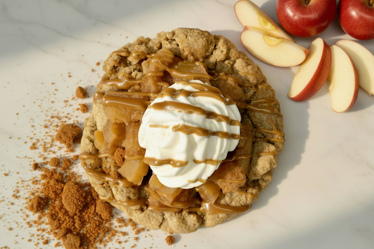 Biscuit tarte aux pommes Biscoff / apple pie Biscoff cookie