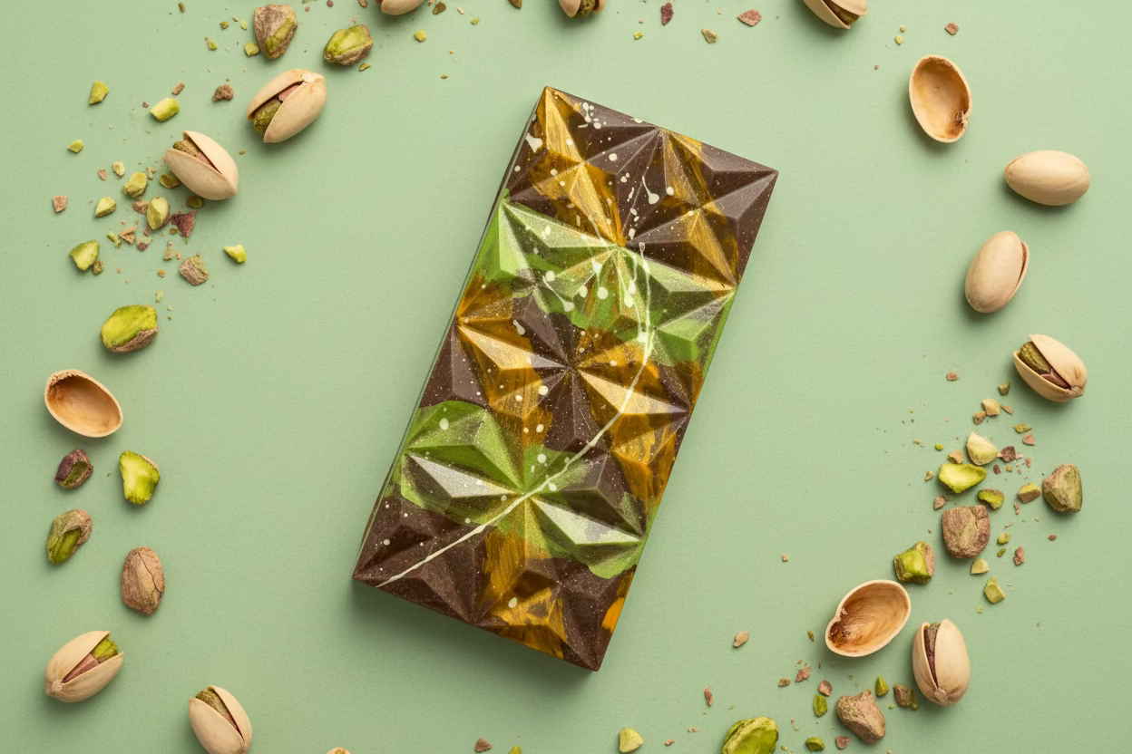 Crunchy pistachio / pistache croquantes